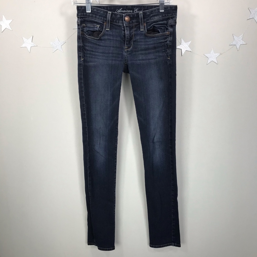 2 Regular American Eagle Skinny Stretch Jeans